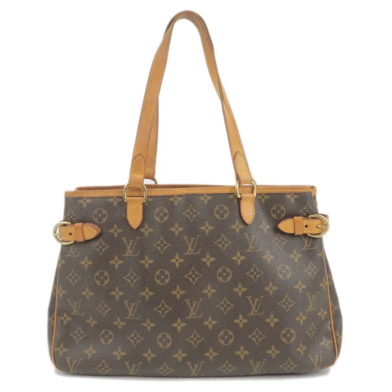 Louis Vuitton tote bags with a spacious interior and multiple pocketsLouis Vuitton Monogram Batignolles Horizontal Tote Bag M51154