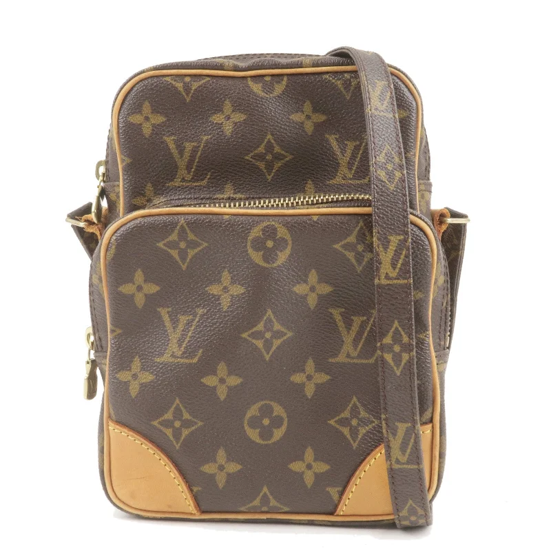 Louis Vuitton crossbody bags with a woven leather strap for textureLouis Vuitton Monogram Amazone Shoulder Bag Crossbody M45236 F/S