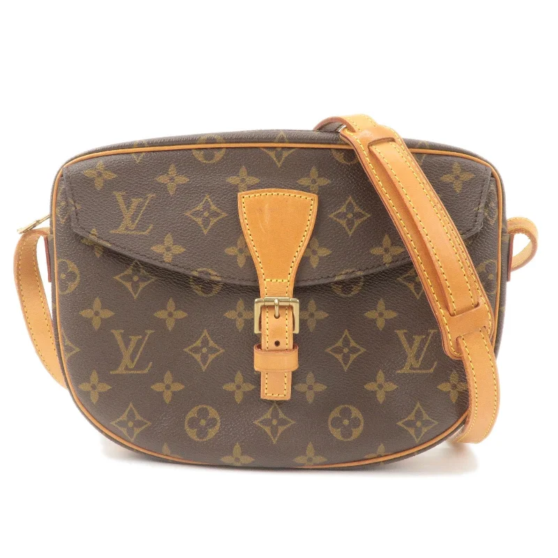 Ladies Louis Vuitton shoulder bags with a wide - width strap for comfortLouis Vuitton Monogram Jeune Fille MM Shoulder Bag M51226