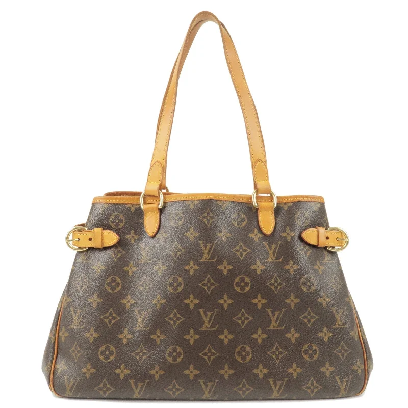 Louis Vuitton crossbody bags with adjustable shoulder straps for comfortLouis Vuitton Monogram Batignolles Horizontal Tote Bag M51154