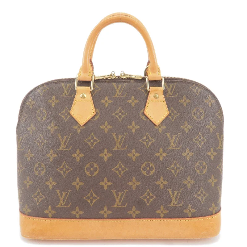 Louis Vuitton bags with a detachable mobile phone holder for convenienceLouis Vuitton Monogram Alma Hand Bag M51130