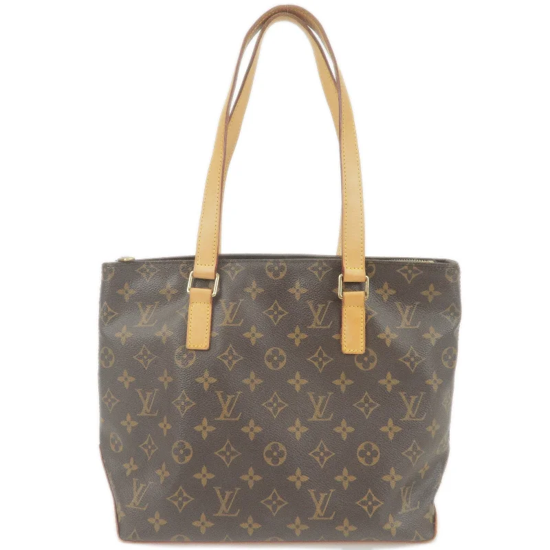 Louis Vuitton tote bags with a double - handle and shoulder - strap optionLouis Vuitton Monogram Cabas Piano Tote Bag M51141