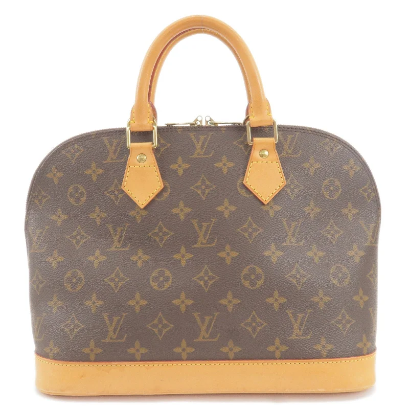 Louis Vuitton backpacks with a hidden back pocket for securityLouis Vuitton Monogram Alma Hand Bag M51130