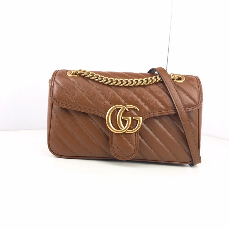 Women Gucci Sylvie bags with a crystal - embellished web stripeBC - GUCCI BAG - 2498