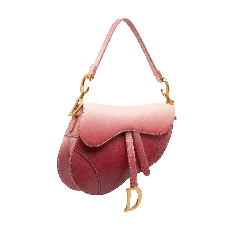 Chanel Classic Flap Bag for Evening PartyFashion - forward Christian Dior tote bags for the modern womanDIOR Ombre Saddle Shoulder Bag