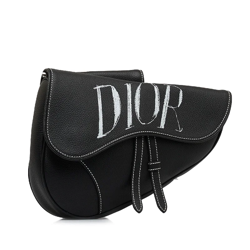 Chanel Handbag with Adjustable Strap for ComfortChristian Dior Saddle bags with a studded trim for a bold lookDIOR x Alex Foxton Saddle Bag