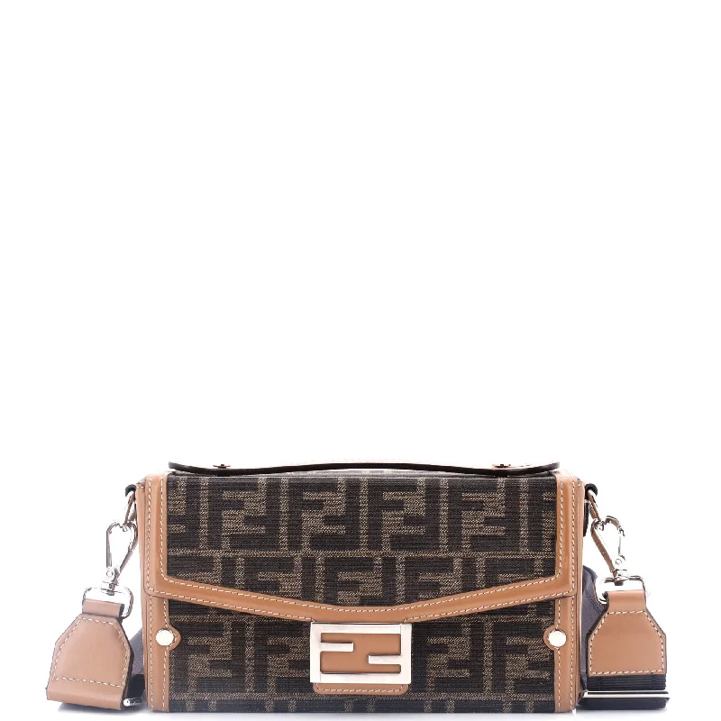 Chanel Lightweight Handbag for Daily ErrandsHigh - fashion Christian Dior bags with a geometric patternBaguette Soft Trunk Bag Zucca Canvas and Leather