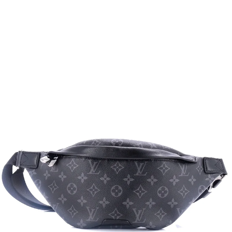 Chanel bags with leather and tweed combinationsChristian Dior Saddle bags with a patent leather finish for a shiny lookDiscovery Bumbag Monogram Eclipse Canvas