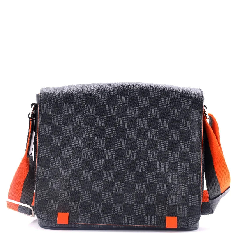 Chanel bags for a polished and professional appearanceChristian Dior crossbody bags with a front - flap pocket for easy accessDistrict NM Messenger Bag Damier Graphite PM