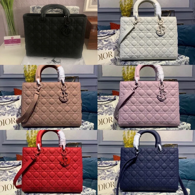 Chanel bags with exclusive seasonal designs and materialsChristian Dior bags with a zip - top closure and multiple compartmentsLady Dior Ultra Matte