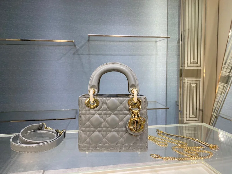 Chanel classicChristian Dior bags with a quilted pattern and gold - toned hardwareWF - Dior Bags - 425