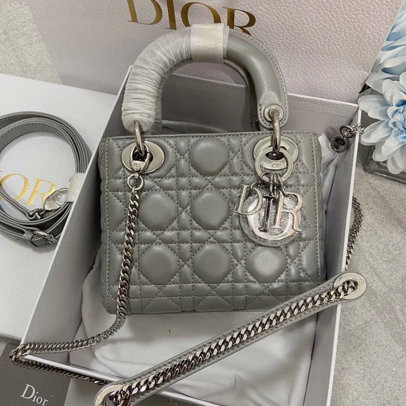 Chanel Quilted Leather Shoulder Bag for FashionistasStylish Christian Dior shoulder bags with a tassel - adorned zipperWF - Dior Bags - 428