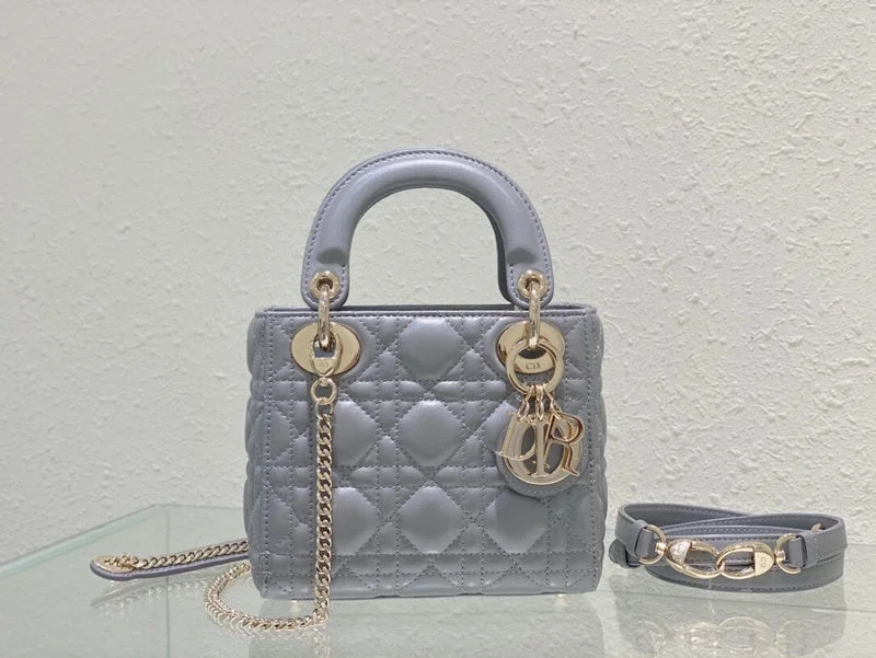 Chanel All - Match Handbag for Versatile StylingChristian Dior bags with a quilted pattern and gold - toned hardwareWF - Dior Bags - 436