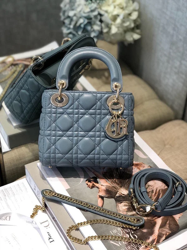 Chanel bags for a polished and professional appearanceChristian Dior bags with a side - pocket for holding a water bottleWF - Dior Bags - 437