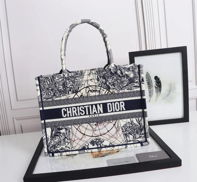 Chanel bags with the perfect balance of luxury and functionalityChristian Dior bags with a side - pocket for holding a water bottleWF - Dior Bags - 417