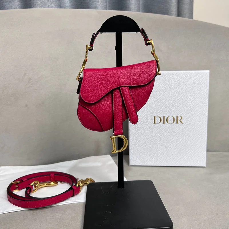 Chanel leather bags for everydChristian Dior bags with a quilted pattern and gold - toned hardwareWF - Dior Bags - 416